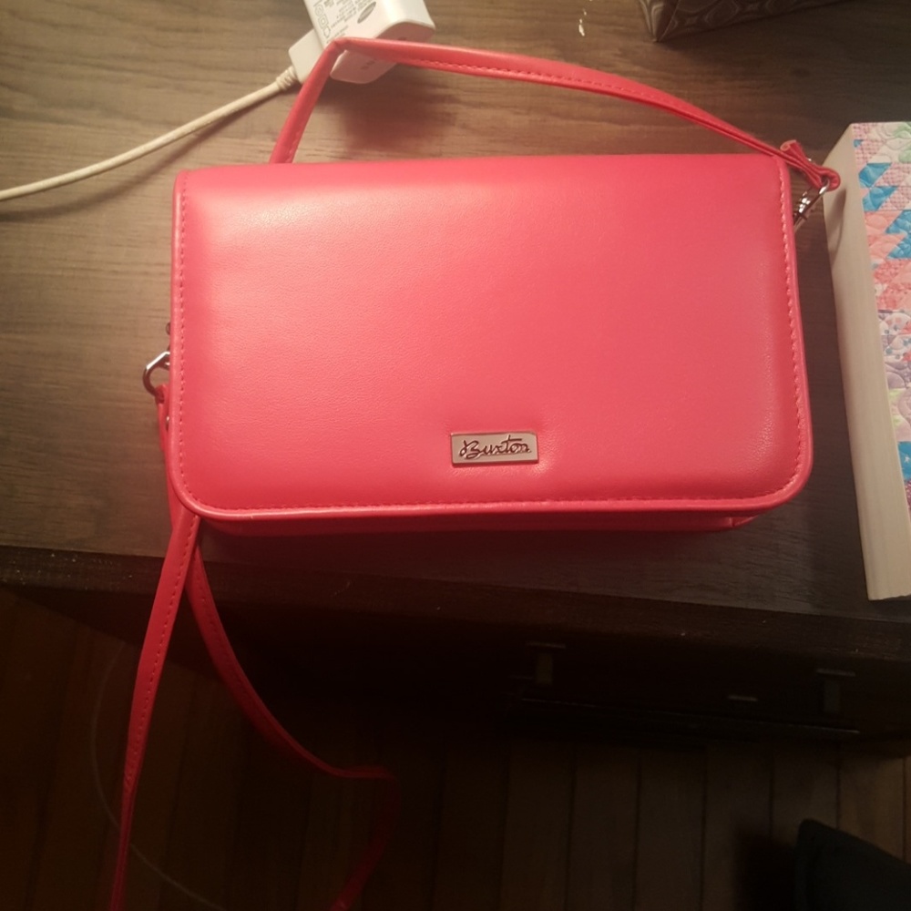 Women's pink purse
